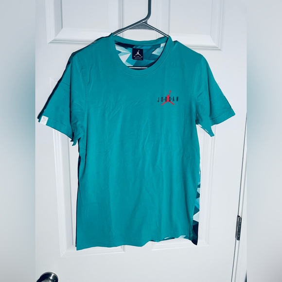 Nike Jordan Retro T-Shirt (655836-405) Light Green Men’s Sz Medium #6 - Picture 1 of 8